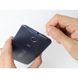 Замена SIM-карты Nexus 6